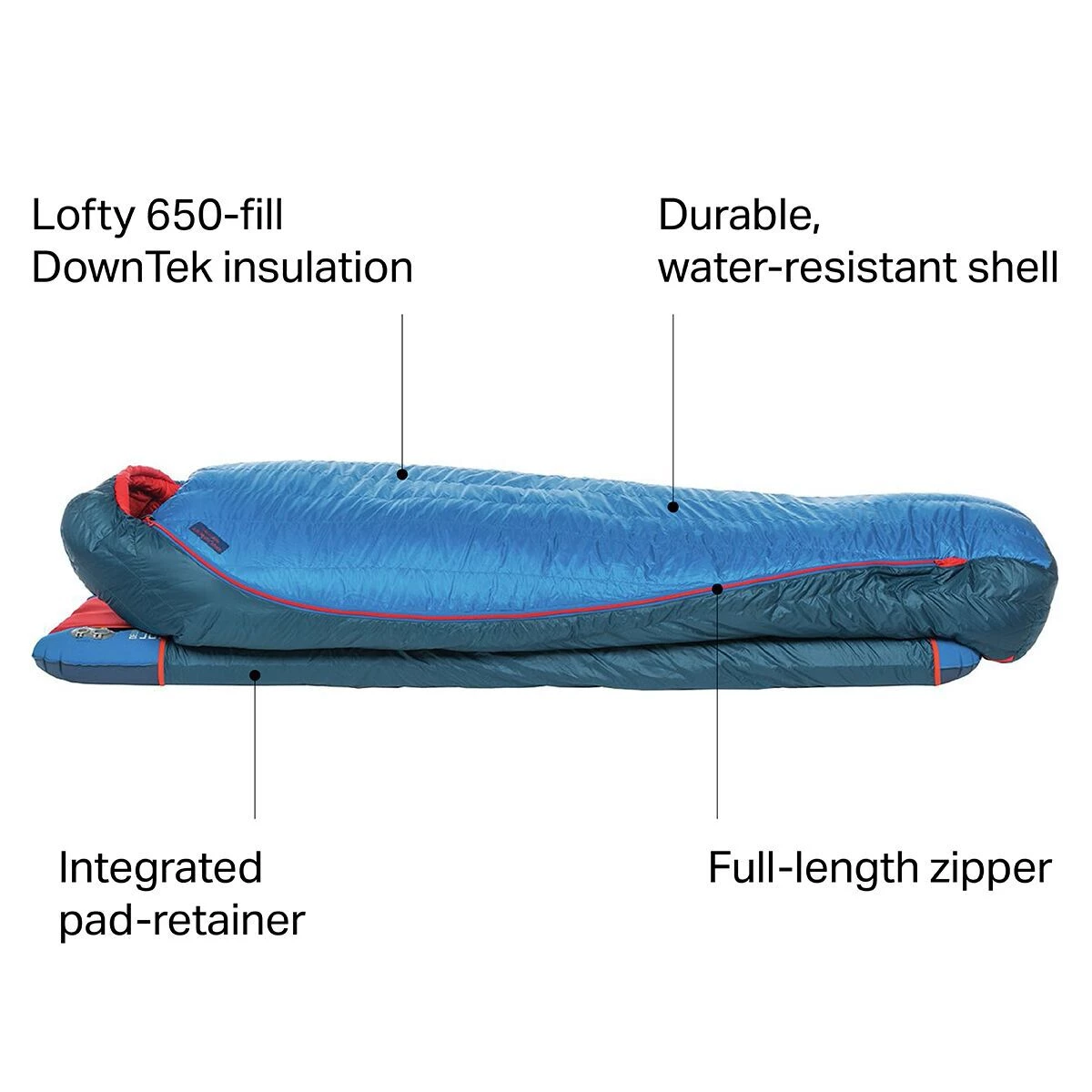 New โ Big Agnes Down Sleeping Bags Anvil Horn Sleeping Bag: 15F Down ๐ 4 New โ Big Agnes Down Sleeping Bags Anvil Horn Sleeping Bag: 15F Down ๐ - Image 2