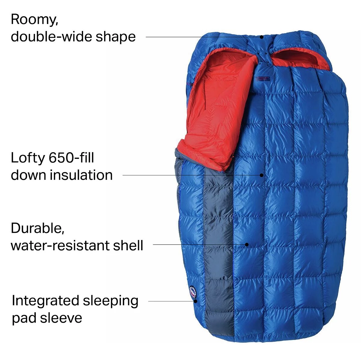 Coupon ❤️ Big Agnes Down Sleeping Bags Sentinel Double Sleeping Bag: 30F Down ⭐ 4 Coupon ❤️ Big Agnes Down Sleeping Bags Sentinel Double Sleeping Bag: 30F Down ⭐ - Image 2