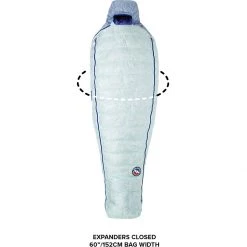 Budget 😀 Big Agnes Down Sleeping Bags Torchlight UL Sleeping Bag: 20F Down Women's 🧨 -Deals Sleeping Store BLU D6 5