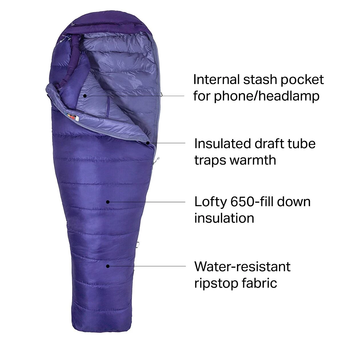 Best deal ⭐ Marmot Down Sleeping Bags Ouray Sleeping Bag: 0F Down Women's ⌛ 4 Best deal ⭐ Marmot Down Sleeping Bags Ouray Sleeping Bag: 0F Down Women's ⌛ - Image 2