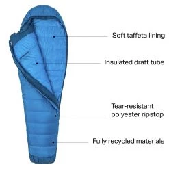Outlet 🔔 Marmot Synthetic Sleeping Bags Trestles Elite Eco 20 Sleeping Bag: 20F Synthetic ✔️ -Deals Sleeping Store ESTBLUBL D4
