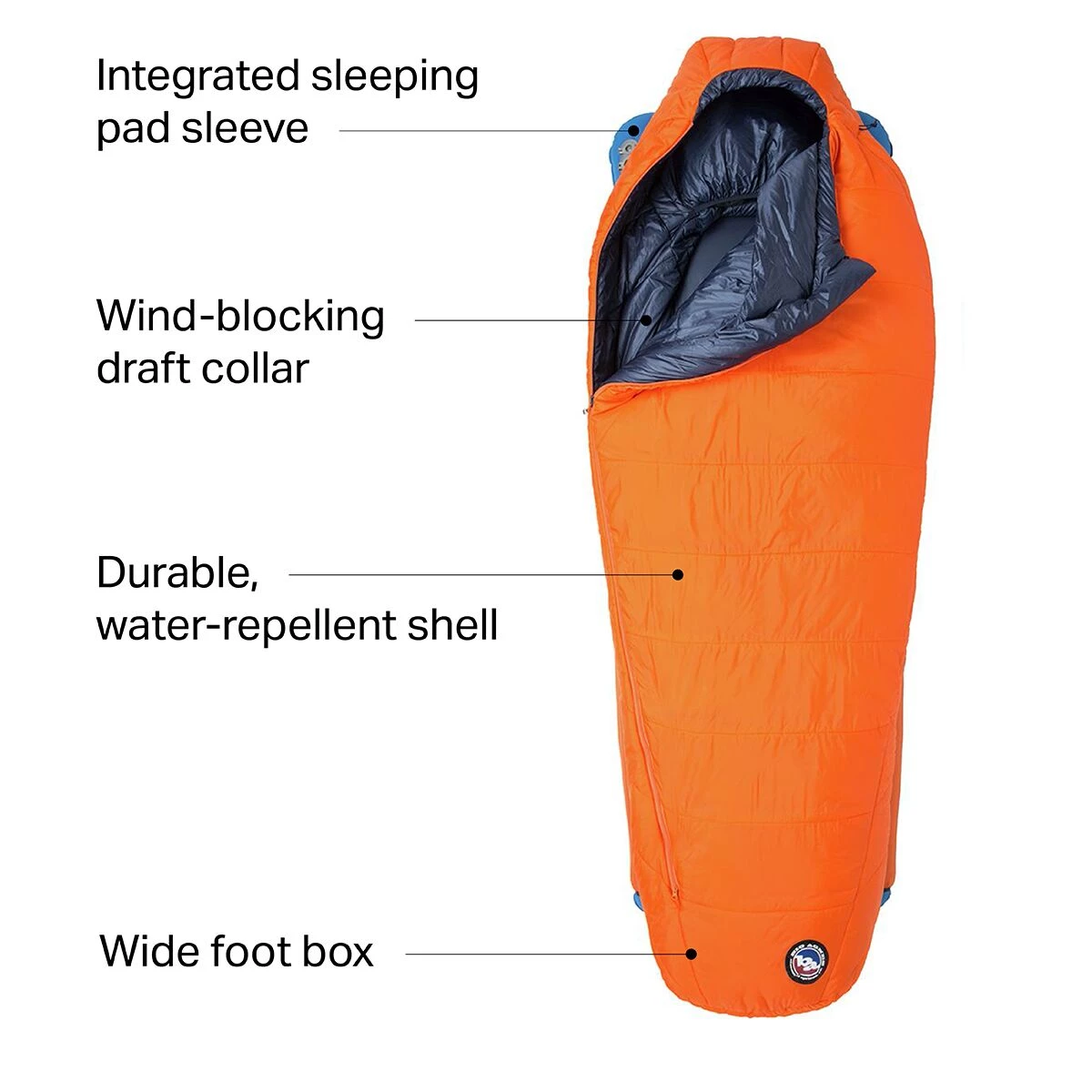 Best Sale ๐ Big Agnes Synthetic Sleeping Bags Lost Dog Sleeping Bag: 15F Synthetic ๐ฅ 13 Best Sale ๐ Big Agnes Synthetic Sleeping Bags Lost Dog Sleeping Bag: 15F Synthetic ๐ฅ - Image 11