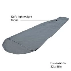 Cheap 🎁 ALPS Mountaineering Sleeping Bag Liners Mummy Liner ✨ -Deals Sleeping Store POLCOT D1