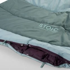 Brand new 😀 Stoic Synthetic Sleeping Bags Groundwork Double Sleeping Bag: 20 Degree Synthetic ✨ -Deals Sleeping Store SAGMER D5