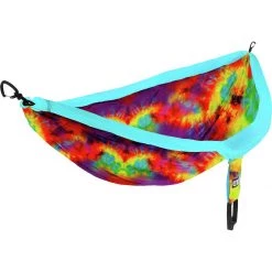 Best deal ✔️ Eagles Nest Outfitters Hammocks DoubleNest Print Hammock ✔️ -Deals Sleeping Store TIEDYE