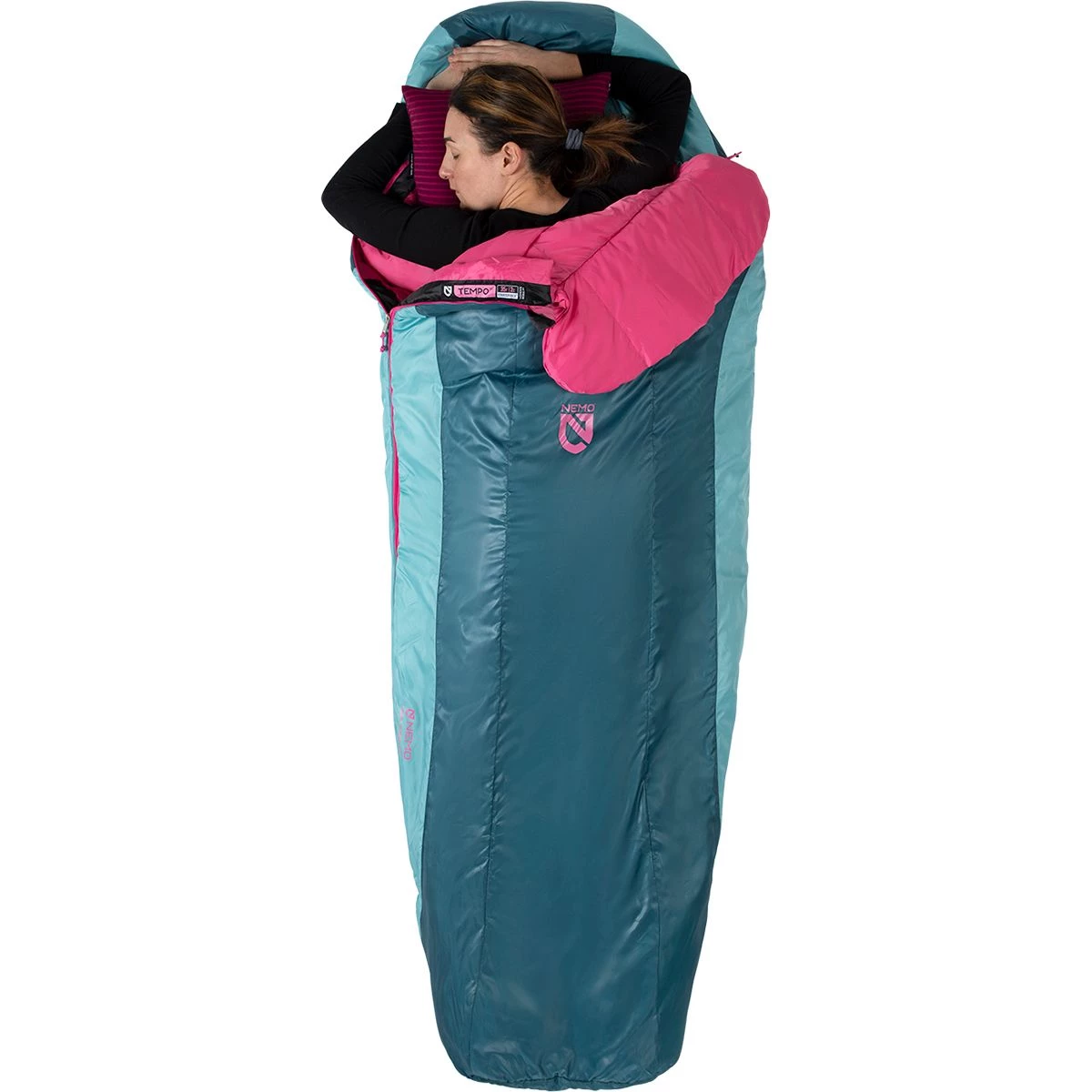 Best Pirce 🌟 NEMO Equipment Inc. Synthetic Sleeping Bags Tempo 35 Sleeping Bag: 35F Synthetic Women's 👏 7 Best Pirce 🌟 NEMO Equipment Inc. Synthetic Sleeping Bags Tempo 35 Sleeping Bag: 35F Synthetic Women's 👏 - Image 5
