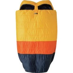 Budget ⌛ Big Agnes Synthetic Sleeping Bags Big Creek Double Sleeping Bag: 30F Synthetic 🧨 -Deals Sleeping Store YEL D1 2